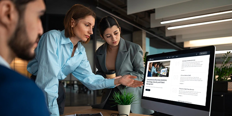 CTO as a Service and IT Security solutions dashboard - Arjana Partners